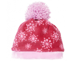 Fleece Beanie with Pom Pom