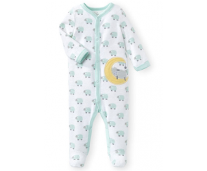 Koala Baby Lamb Print Sleepsuit