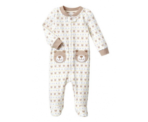 Koala Baby Bear Print Sleepsuit