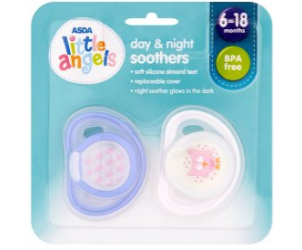Day and Night Soothers 6 to 18m