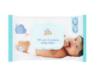 Care & Protect Baby Wipes 0+ Months