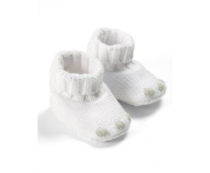 Paw Embroidered Booties