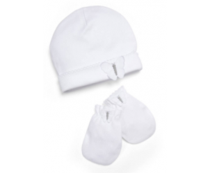 Butterfly Supima Hat & Mitts