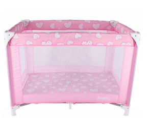 Red kite 2025 travel cot blue