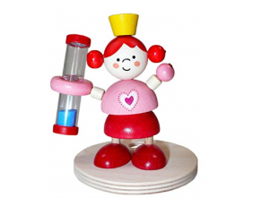 Childs tooth brush holder with timer : Princess