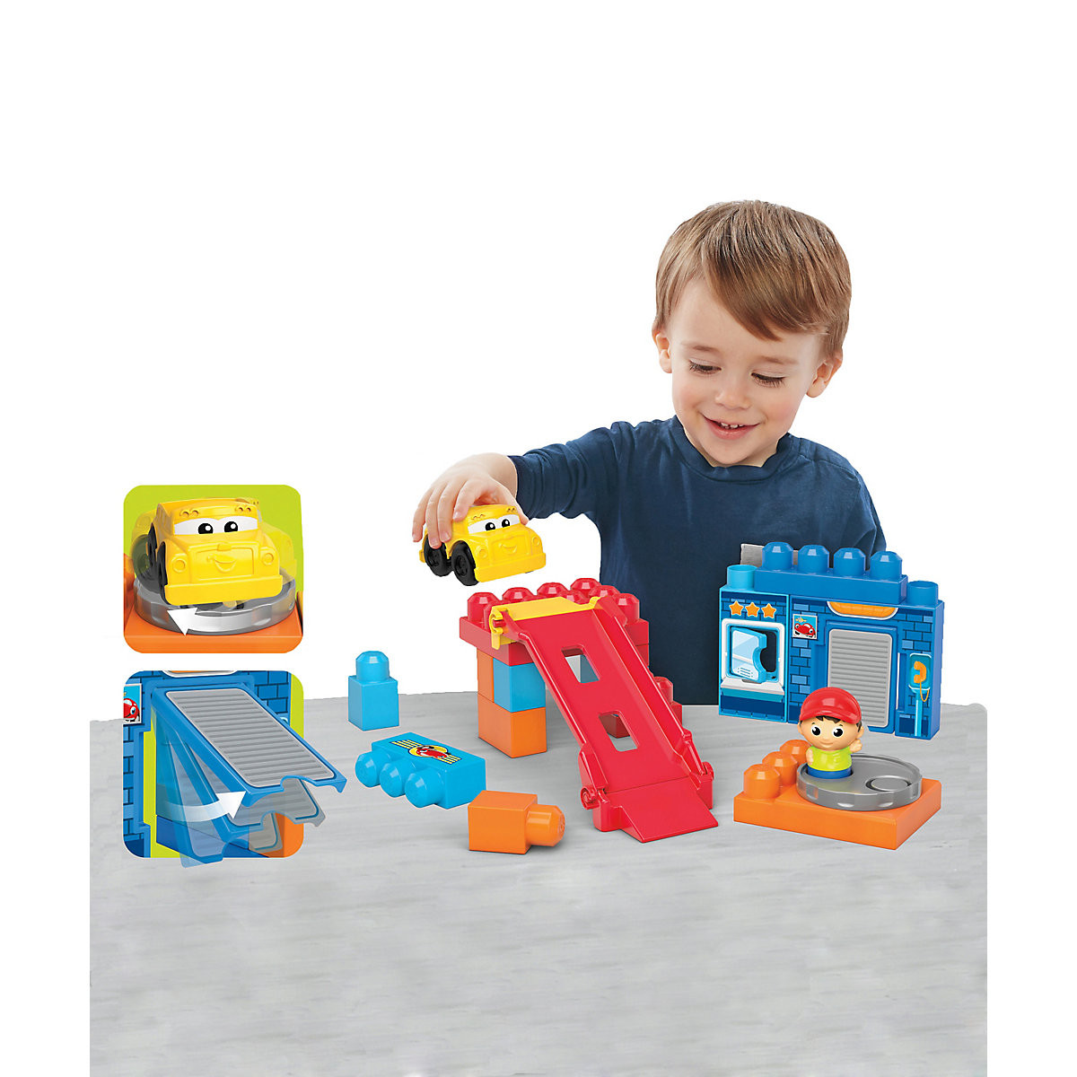 Mega bloks sales spinning garage