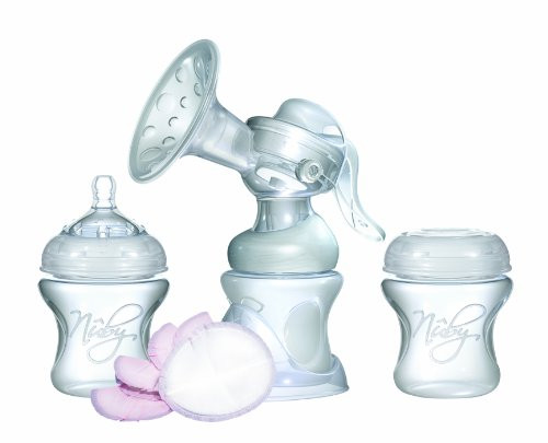 Nuby hand breast best sale pump