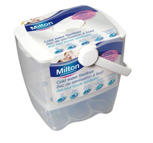 Cold water outlet sterilising tablets