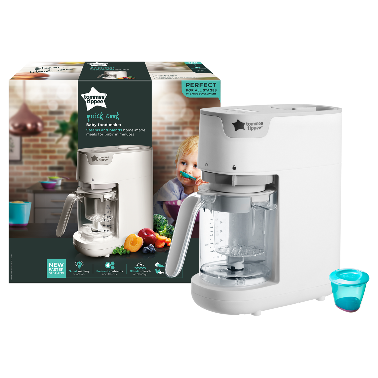 Steam and blend baby food maker on sale