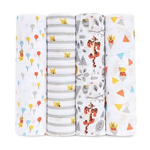 winnie the pooh muslin cloths