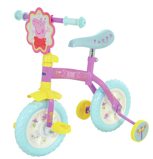 Peppa pig new arrivals training bike