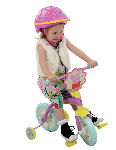 Peppa pig 10 inch training bike 2025