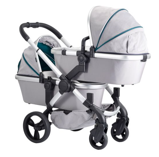 Icandy peach twin pram cheap