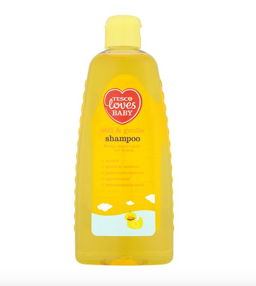 Tesco baby shampoo 2025