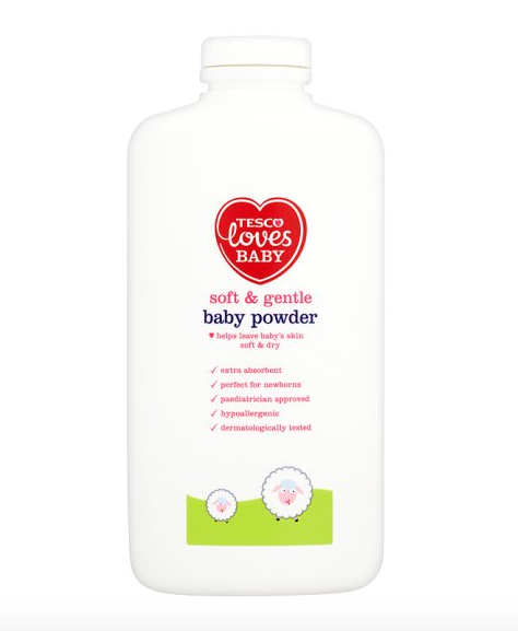 Tesco baby powder hot sale