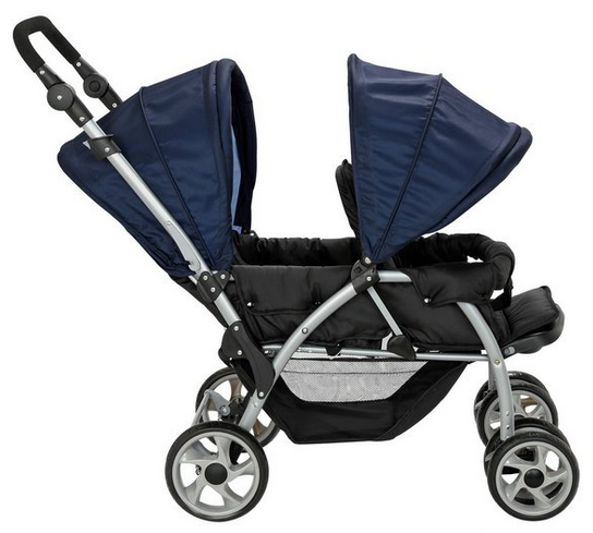 cuggl elm forward facing twin pushchair