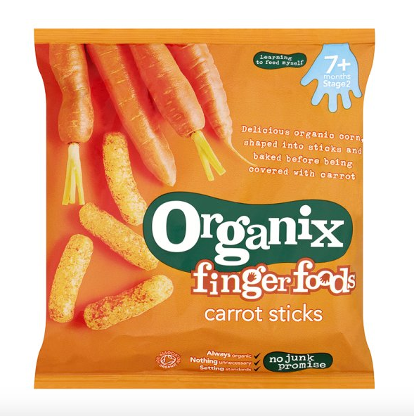 Organix Crunchy sticks carrot - Reviews