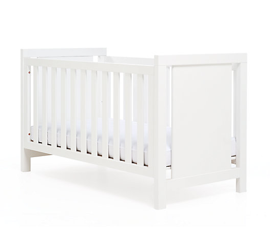 Mothercare white outlet cot bed