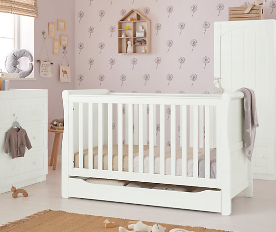 Mothercare sleigh cheap cot