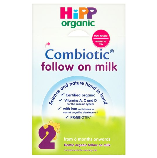 Hipp organic combiotic store follow on milk