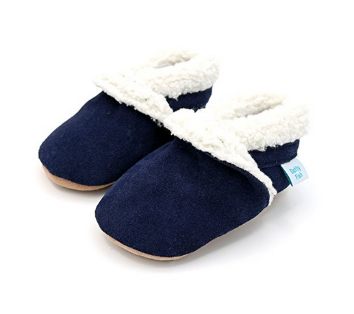 dotty fish slippers
