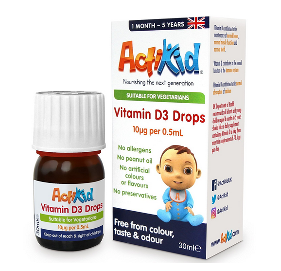 Actikid Vitamin D3 Drops Reviews