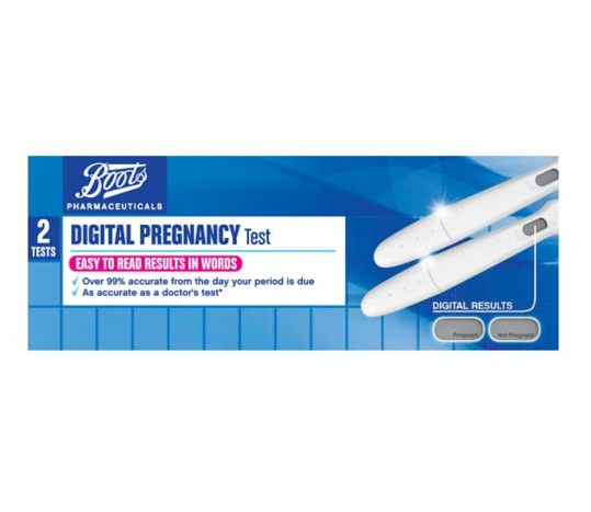 Boots Pharmaceuticals Digital Pregnancy Test Reviews