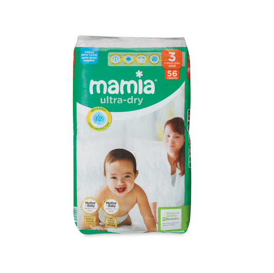Mamia Ultra Dry Nappies Size 3 - Reviews