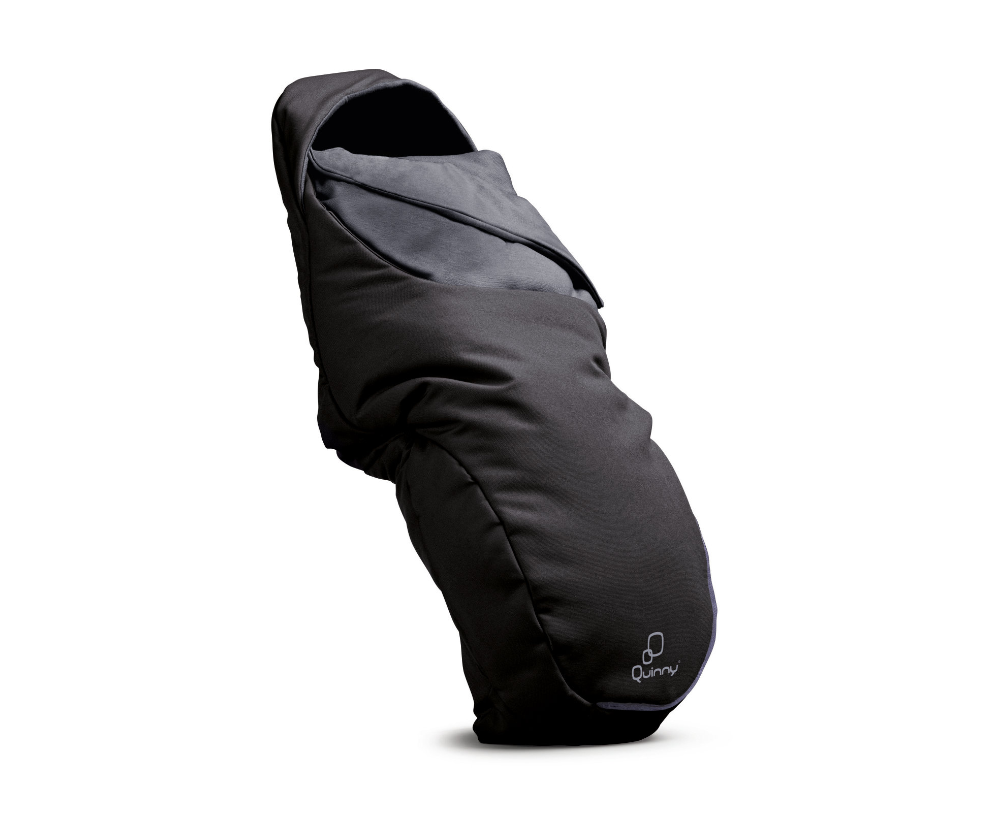 quinny footmuff black