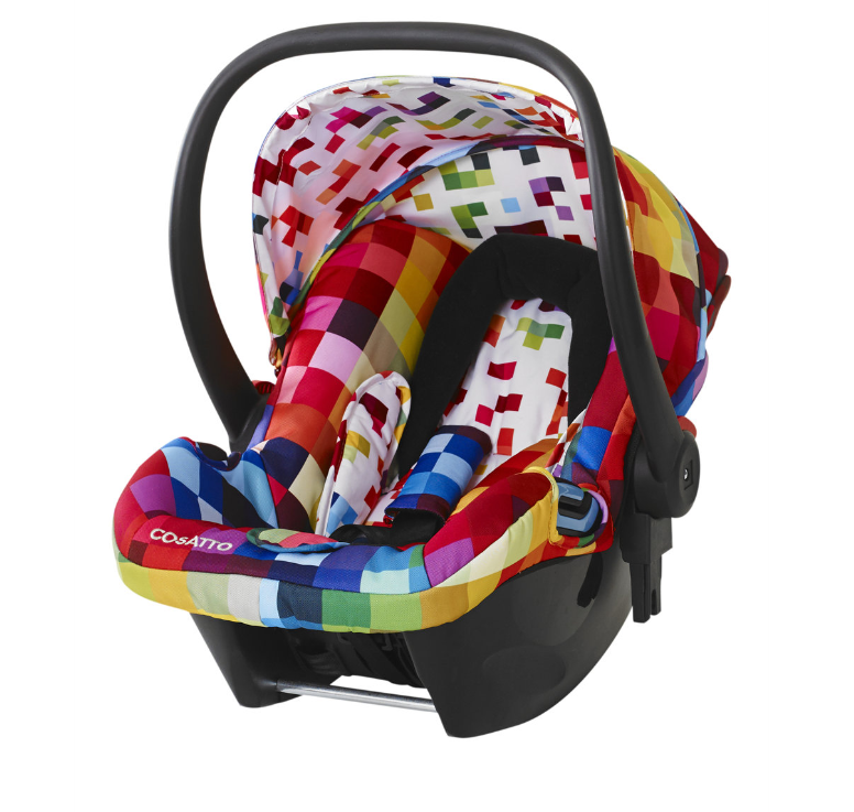 Cosatto giggle car shop seat newborn insert
