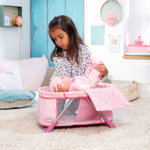 Baby annabell travel clearance bed