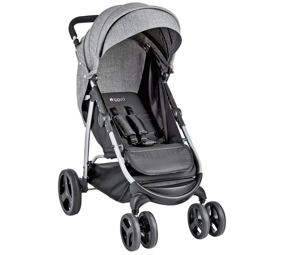 cuggl pushchair grey