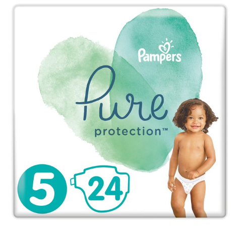 pampers pure nappies size 2