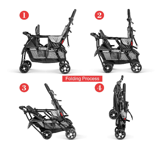 besrey double stroller