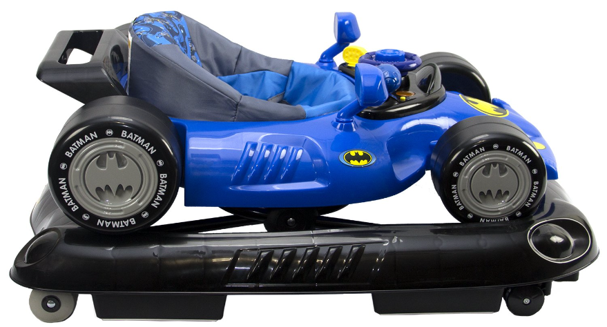 kids embrace batman walker