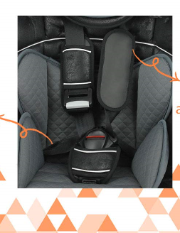 Nania group 123 beline 2024 storm booster seat with harness