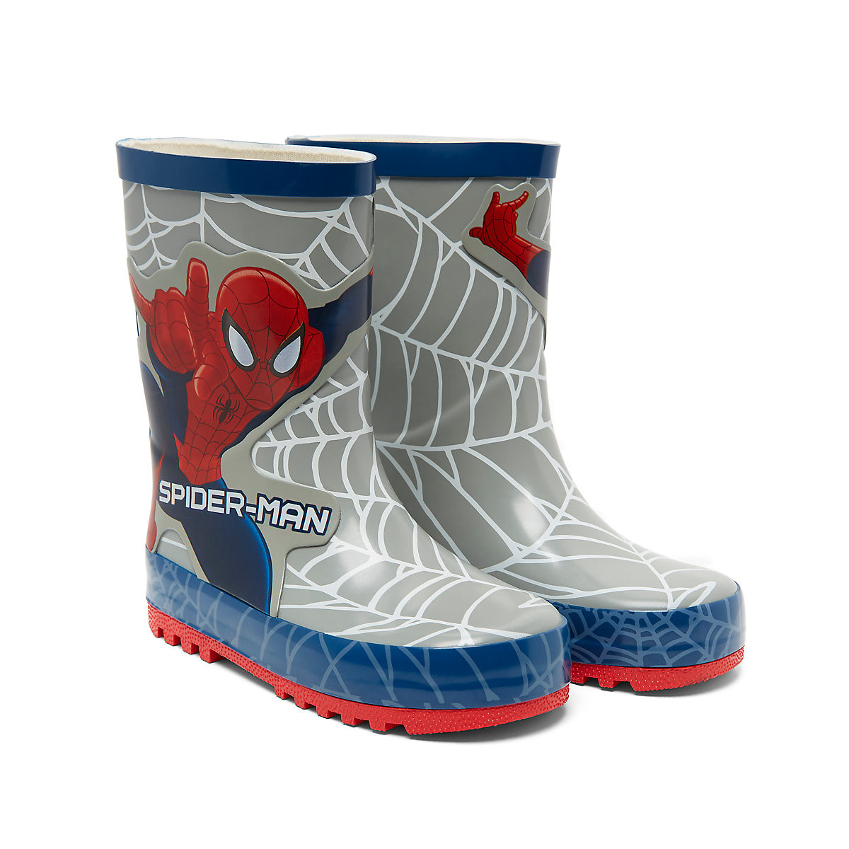 kids spiderman wellies