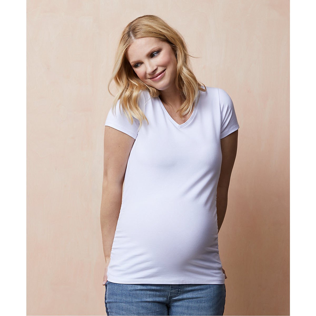Beyond Yoga Featherweight Feels Like Home Long Sleeve Maternity Top | Darkest Night / S