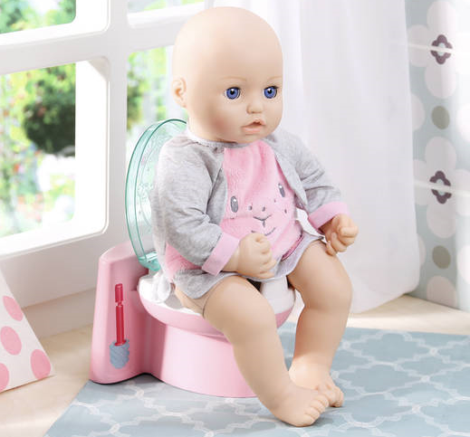 Baby annabell fancy toilet top