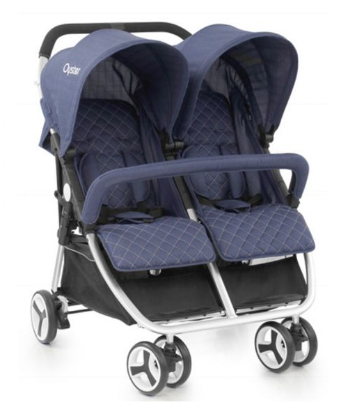 Oyster twin pram clearance