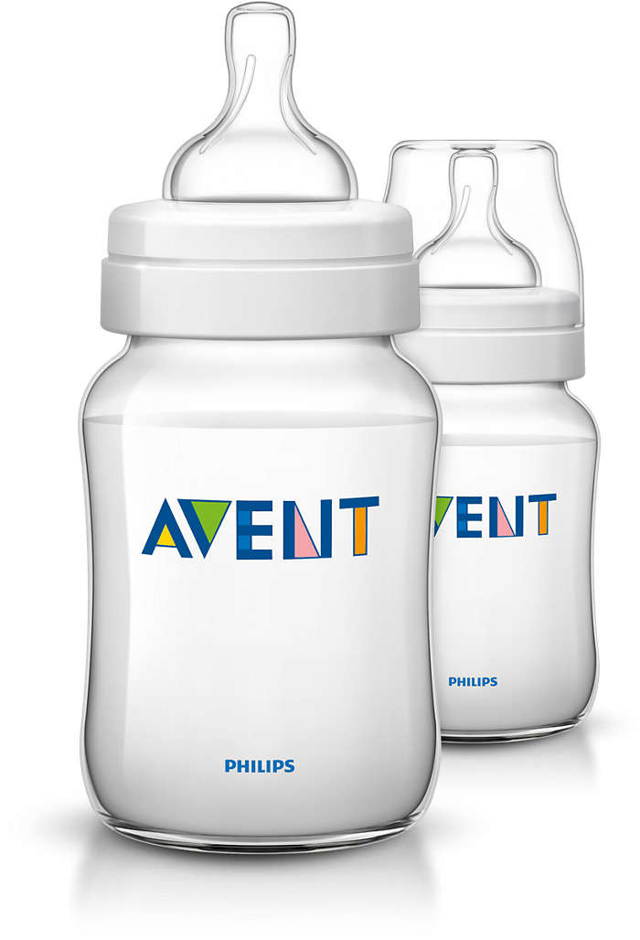 Avent classic 260ml top