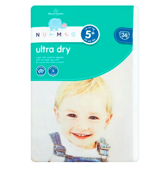 Size 5 plus nappies top