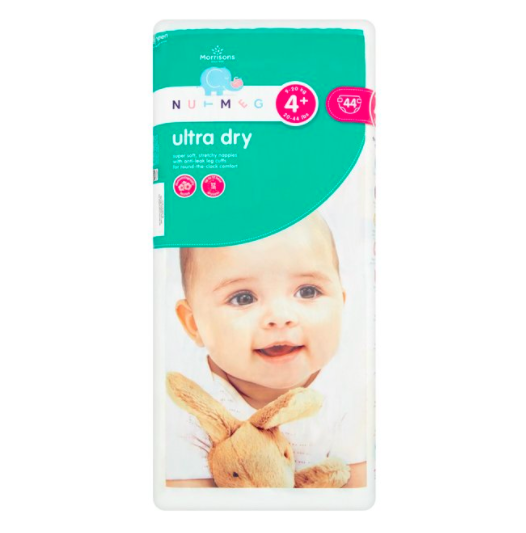 Morrisons nappies cheap size 4