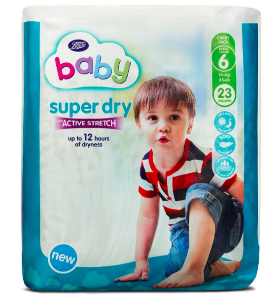 Boots nappies size sales 4
