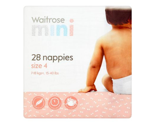 Nappies waitrose sale