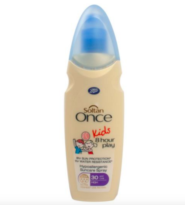 soltan suncare spray