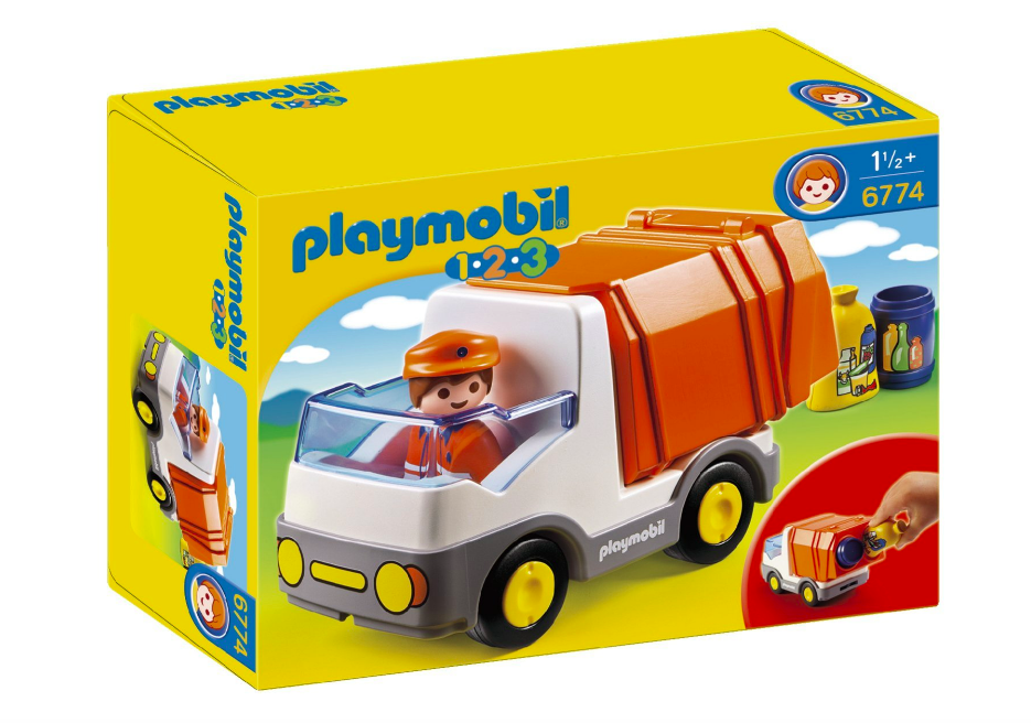 Playmobil recycling truck discount