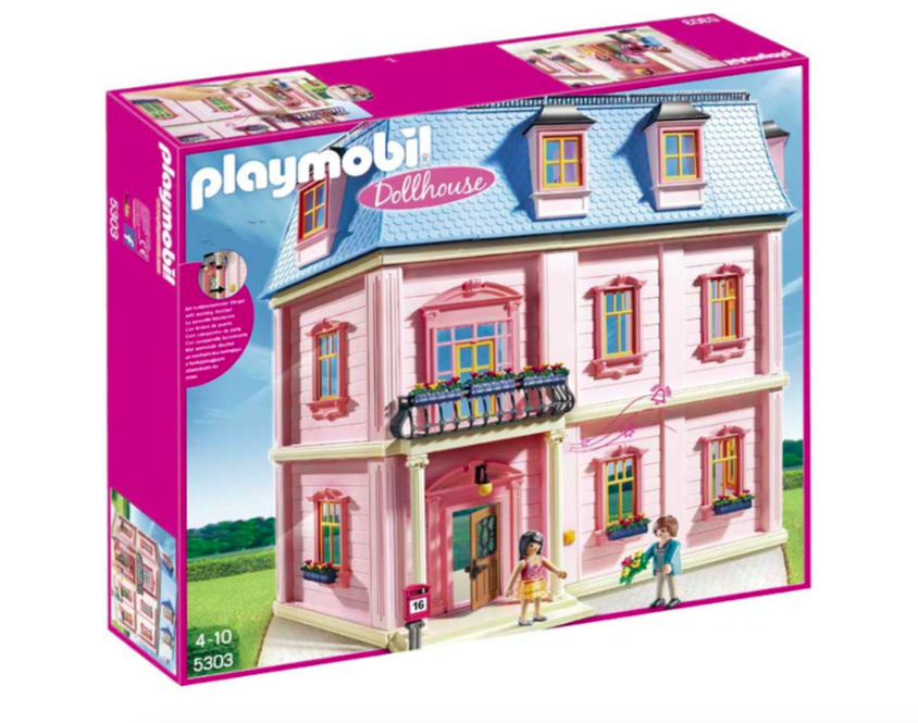 Playmobile dollhouse hot sale