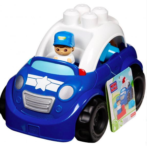 Mega best sale bloks police