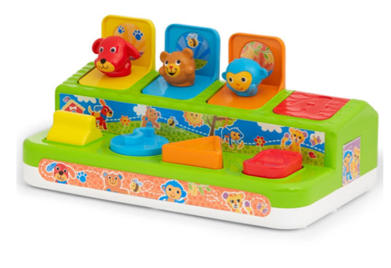 Pop up store animal toy